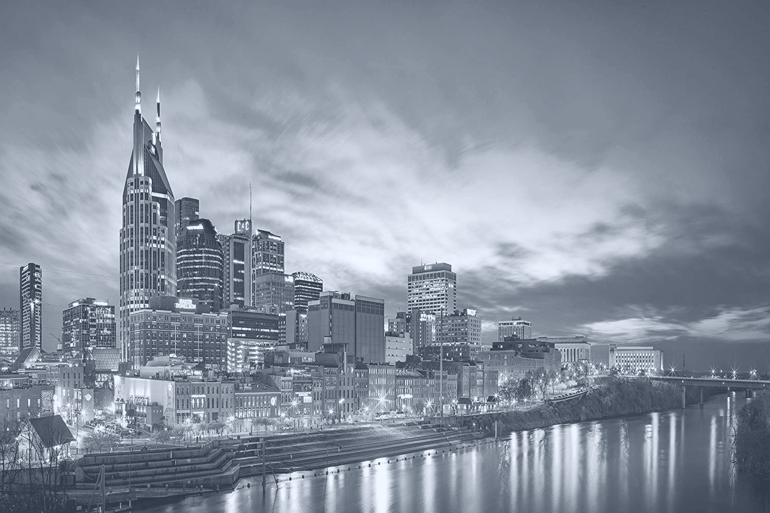 The Nashville skyline